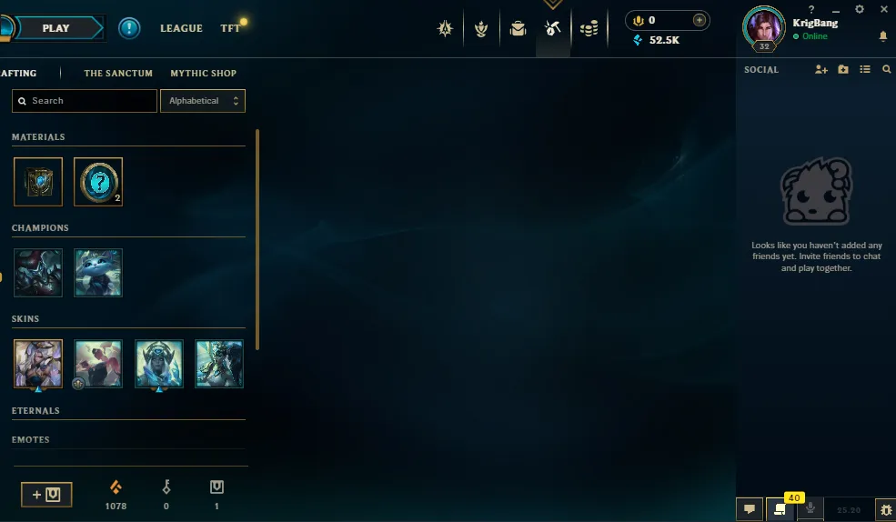 ⭐ ME⭐Gold 4💎52k BE🔥75% WR🔒Unverified